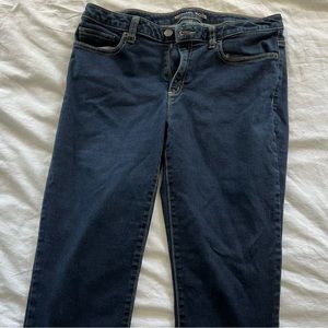 michael kors navy blue skinny jeans